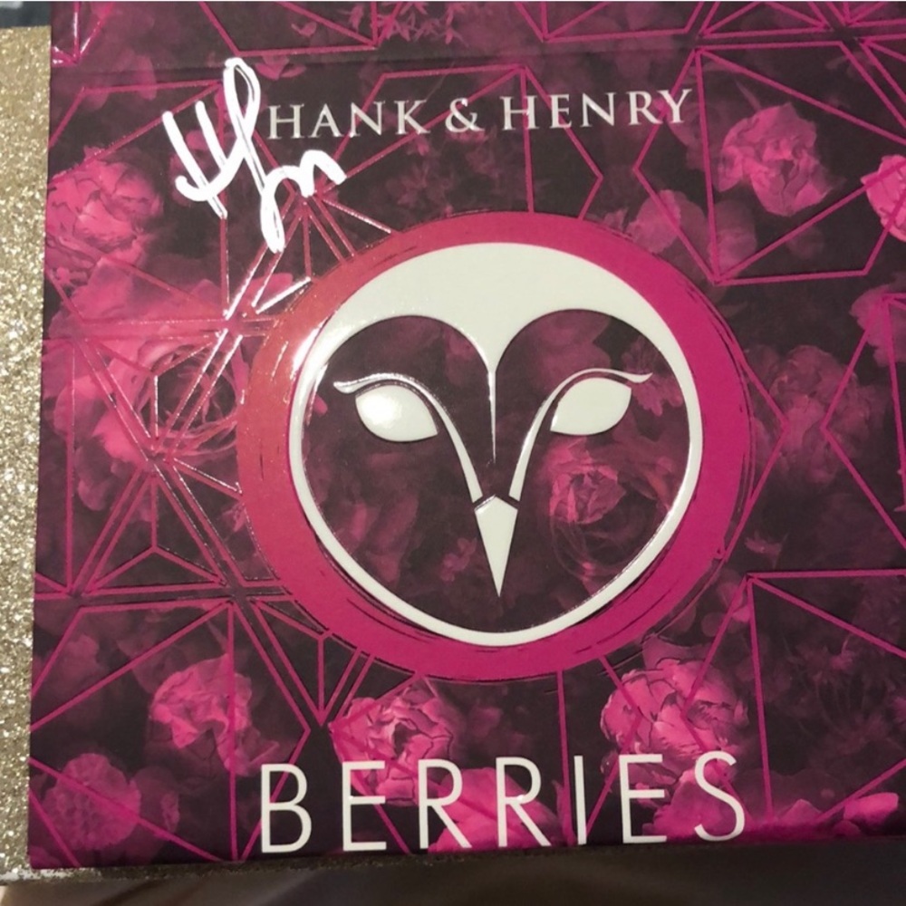 Hank and Henry Eyeshadow Palette nib signed